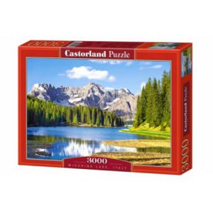 Puzzle Castorland 3000el Jezioro Misurina, Włochy